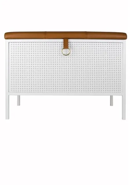 Maze Frank Oppbevaringsbenk Hvit/Brun