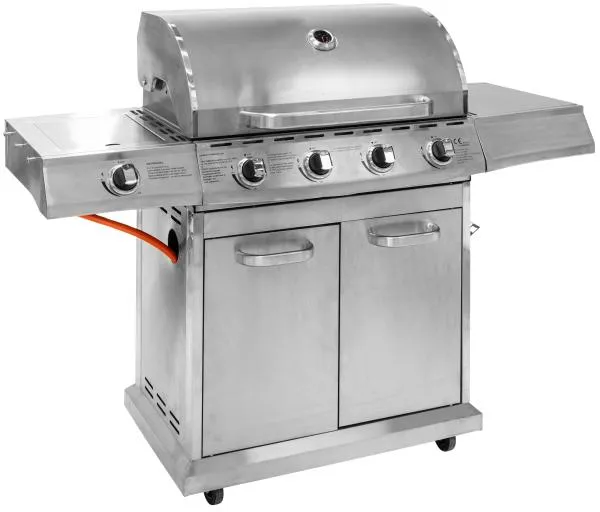 Heatus Premium gassgrill 4 og brennere 158,5x61x120cm
