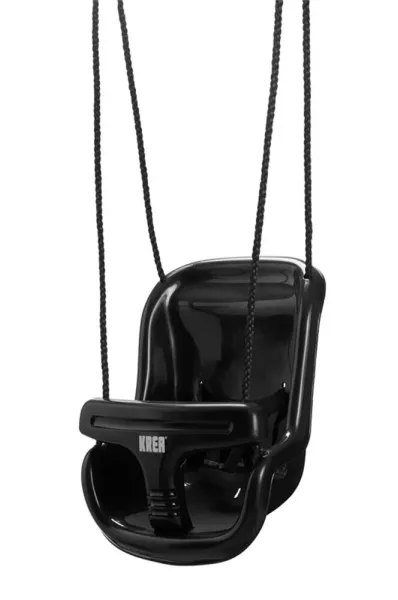 Gynge Med Høy Rygg - Svart