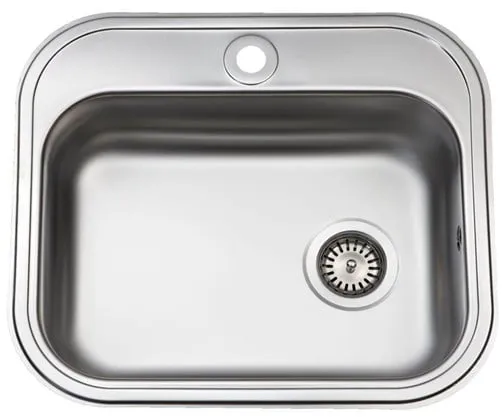 Juvel Intra juvel kjøkkenvask bmk480b1 480 x 340 mm matt med silkurv