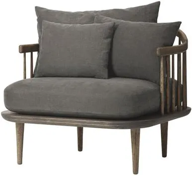 &Tradition Fly SC1 Lenestol Hot Madison 093/Røkt Eik