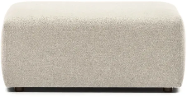 LAFORMA Neom endepuffmodul - beige stoff (75x89)