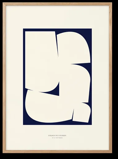 Peléton Shapes of Curves 05 50x70 Poster