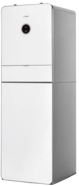 Bosch Compress 7000i AWM 9 luft/vann varmepumpe til 5, 7 og 9 kW, hvit, innedel