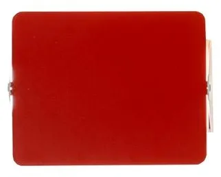 Nemo Applique À Volet Pivotant Vegglampe E14 Hvit/Rød