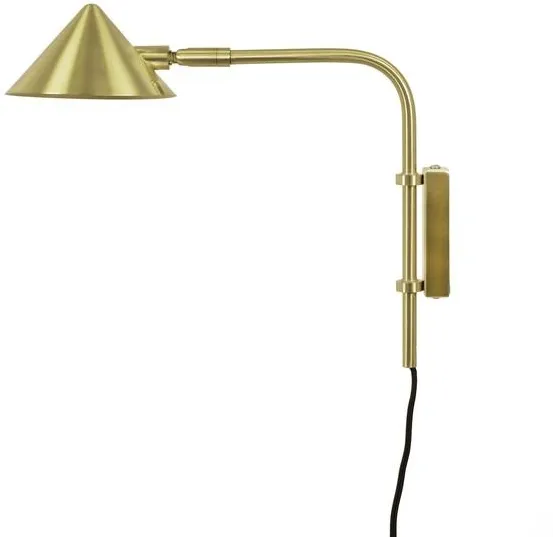 Watt & Veke Kelly Short Vegglampe Gull